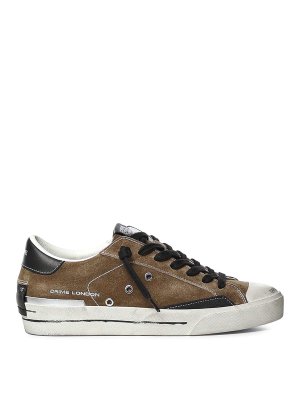 CRIME LONDON: trainers - Midnight Suede Sneaker