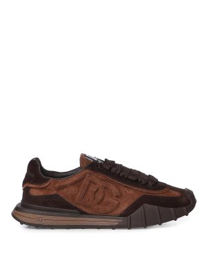 DOLCE & GABBANA: trainers - Dg Athletic Suede Sneaker