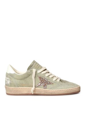GOLDEN GOOSE: sneakers - Sneaker in pelle Ball Star