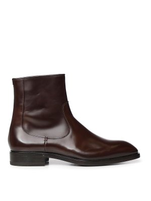 LARDINI: stivali - Stivaletto in pelle alla caviglia