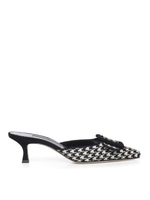 MANOLO BLAHNIK: sabot - Mules in lana Maysalebi