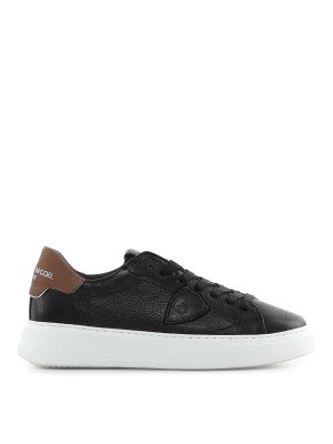 PHILIPPE MODEL: sneakers - Sneakers basse in pelle Temple