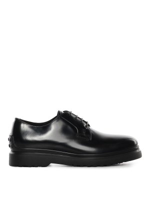 TOD'S: lace-ups shoes - Leather Lace-Ups