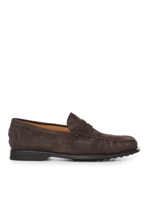 TOD'S: Mokassins und Slippers - Mokassins - Braun