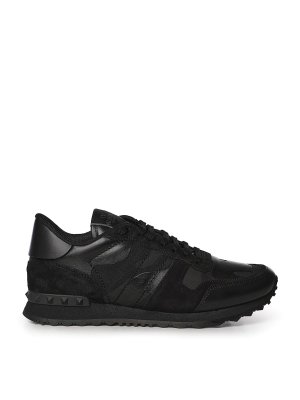 VALENTINO GARAVANI: sneakers - Sneaker Rockrunner mimetica