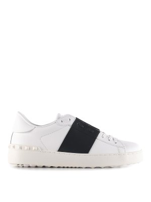 VALENTINO GARAVANI: trainers - Open Leather Sneaker
