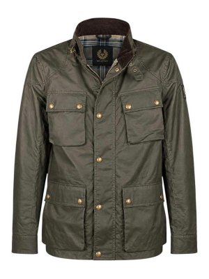 BELSTAFF: カジュアルジャケット - カジュアルジャケット - 緑