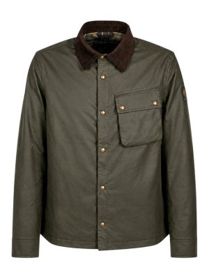 BELSTAFF: casual jackets - Green Ground Jacket