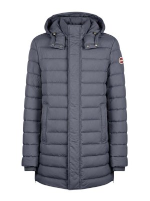 Colmar Originals: cappotti imbottiti - Giacca imbottita blu con spacchi laterali