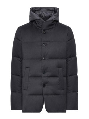 DUNO: casual jackets - Grey Bjorn Wool Jacket