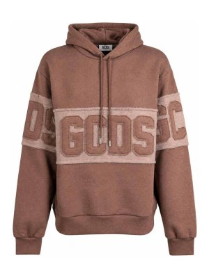 GCDS: Sweatshirts & Pulls - Sweat-Shirts - Marron