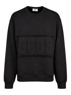 GCDS: Sudaderas y suéteres - Sudadera - Negro