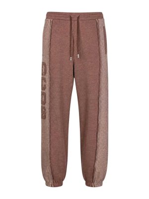 GCDS: Pantalons de survêtement  - Pantalons De Sport - Marron