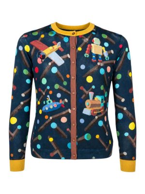 JEIS: Cardigans - Cardigan - Blau