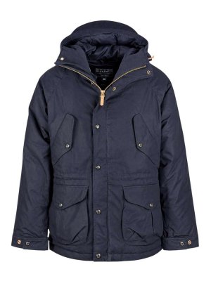 MANIFATTURA CECCARELLI: parka - Parka da pescatore blu