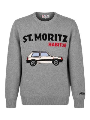 MC2 SAINT BARTH: crew necks - Multicolour Heron St. Moritz Jumper