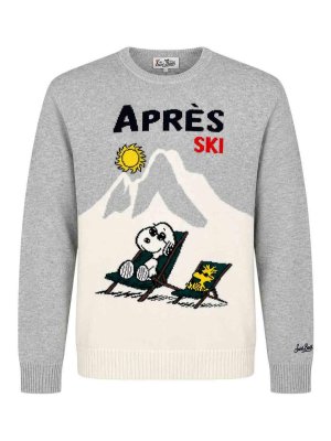 MC2 SAINT BARTH: crew necks - Multicolour Heron Apres-Ski Jumper