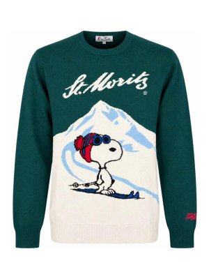 MC2 SAINT BARTH: Strickpullover mit Rundhalsausschnitt - Rundhalspullover - Bunt