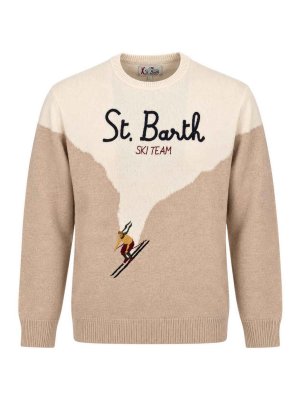 MC2 SAINT BARTH: crew necks - Multicolour Heron Skier Jumper