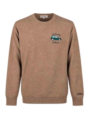MC2 SAINT BARTH: Strickpullover mit Rundhalsausschnitt - Rundhalspullover - Bunt