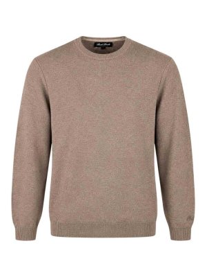 MC2 SAINT BARTH: crew necks - Beige Regent Cashmere Crew-Neck Jumper