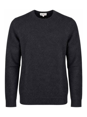 MC2 SAINT BARTH: crew necks - Black Regent Alpaca Jumper