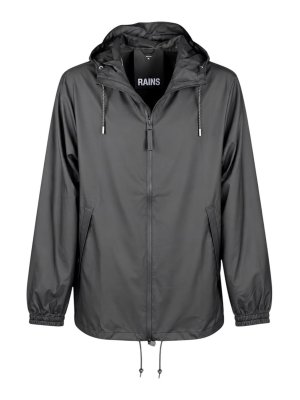 RAINS: casual jackets - Black Storm Breaker Jacket