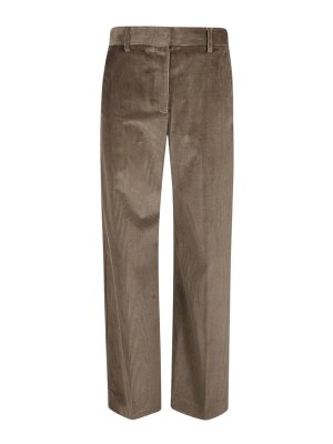 WEEKEND MAX MARA: カジュアルトラウザー - カジュアルパンツ - ブラウン