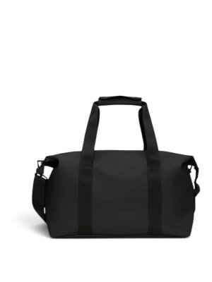 RAINS: Luggage & Travel bags - Black Hilo Small Weekend Bag