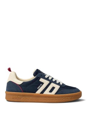BACK 70: trainers - Blue Double Sneakers