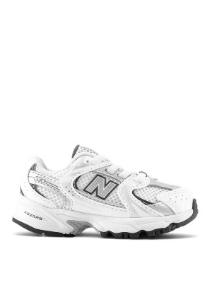 NEW BALANCE: trainers - Kids' White 530 Bungee Lace Sneakers