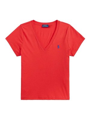 POLO RALPH LAUREN: T-shirts - T-Shirt - Rouge