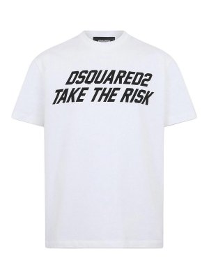 DSQUARED2: T-shirts - T-Shirt - Weiß