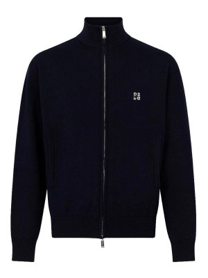 DSQUARED2: カーディガン - カーディガン - ダークブルー