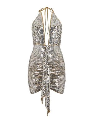 DSQUARED2: イブニングドレス - イブニングドレス - 銀