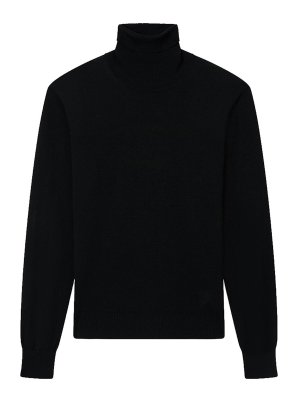 EMPORIO ARMANI: Pull col rond - Pull Col Rond - Noir