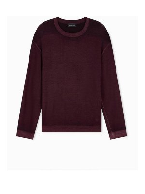 EMPORIO ARMANI: クルーネック - クルーネック - グレー