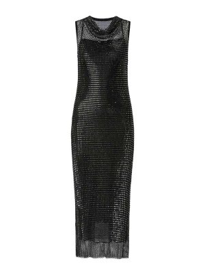 Pinko: Robe longueur genou - Robe Au Genou - Noir