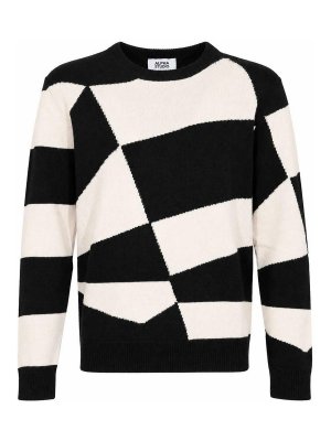 ALPHA STUDIO: crew necks - Sweater
