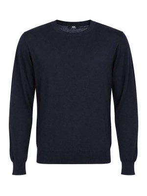 ALPHA STUDIO: crew necks - Crew Neck Sweater