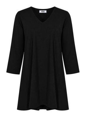 ALPHA STUDIO: Robe longueur genou - Robe Au Genou - Noir