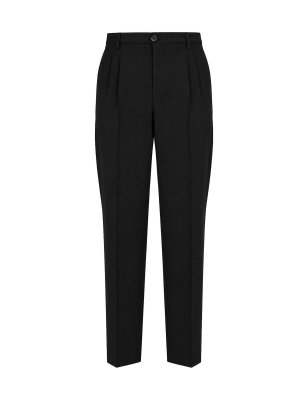 AMARANTO: Tailored & Formal trousers - Double Pleated Trousers
