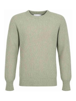 AMARANTO: crew necks - Ribbed Sweater
