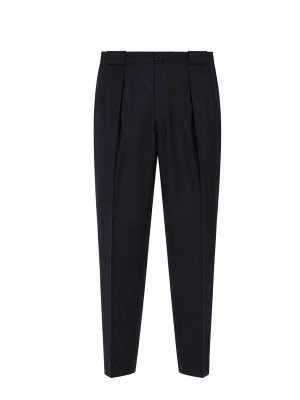BRIGLIA 1949: Pantalons élégants - Pantalon Couturier - Bleu