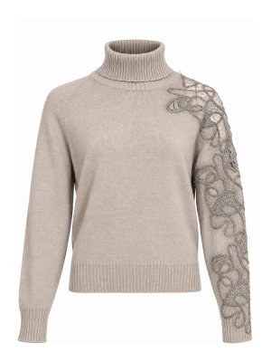 D.EXTERIOR: Col roulé & Col polo - Pull Col Roulé - Multicolore