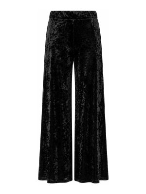 D.EXTERIOR: Pantalons casual - Pantalons Décontractés - Noir