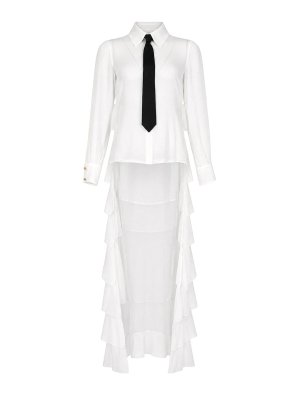 ELISABETTA FRANCHI: Chemises - Chemise - Crème