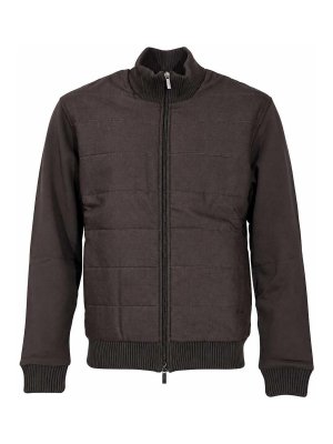 FAY: casual jackets - Bi-material jacket
