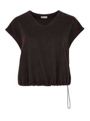 HERNO: Blouses - Blouse - Marron Foncé