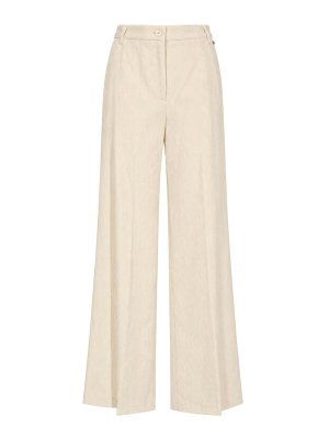 HERNO: Pantalons casual - Pantalons Décontractés - Crème